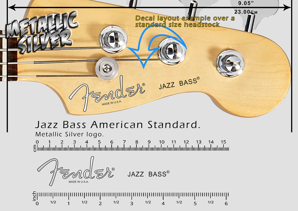 Fender jazz bass size discount