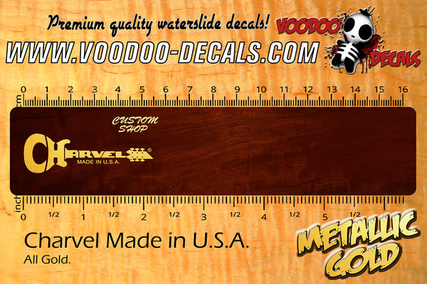 Charvel Made in USA Custom Shop - GOLD