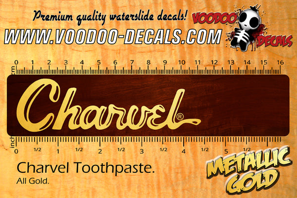 Charvel Toothpaste GOLD