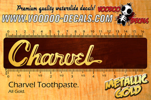 Charvel Toothpaste GOLD