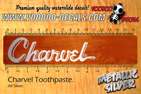 Charvel Toothpaste SILVER
