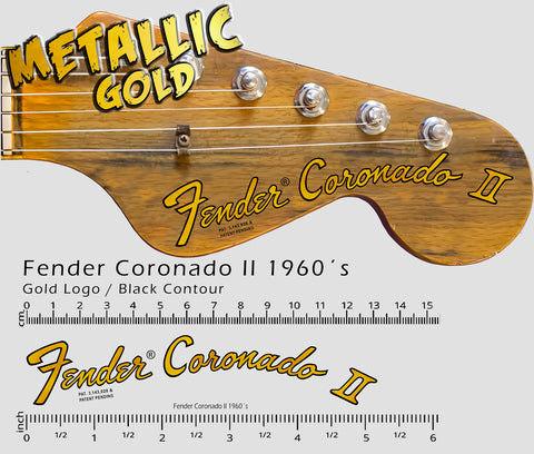 Fender Coronado II 1960s - GOLD