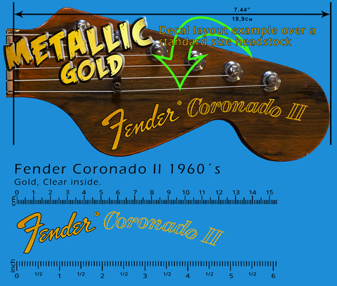Fender Coronado II 1967 - GOLD