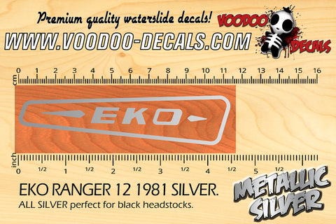 EKO RANGER 12 1981 SILVER