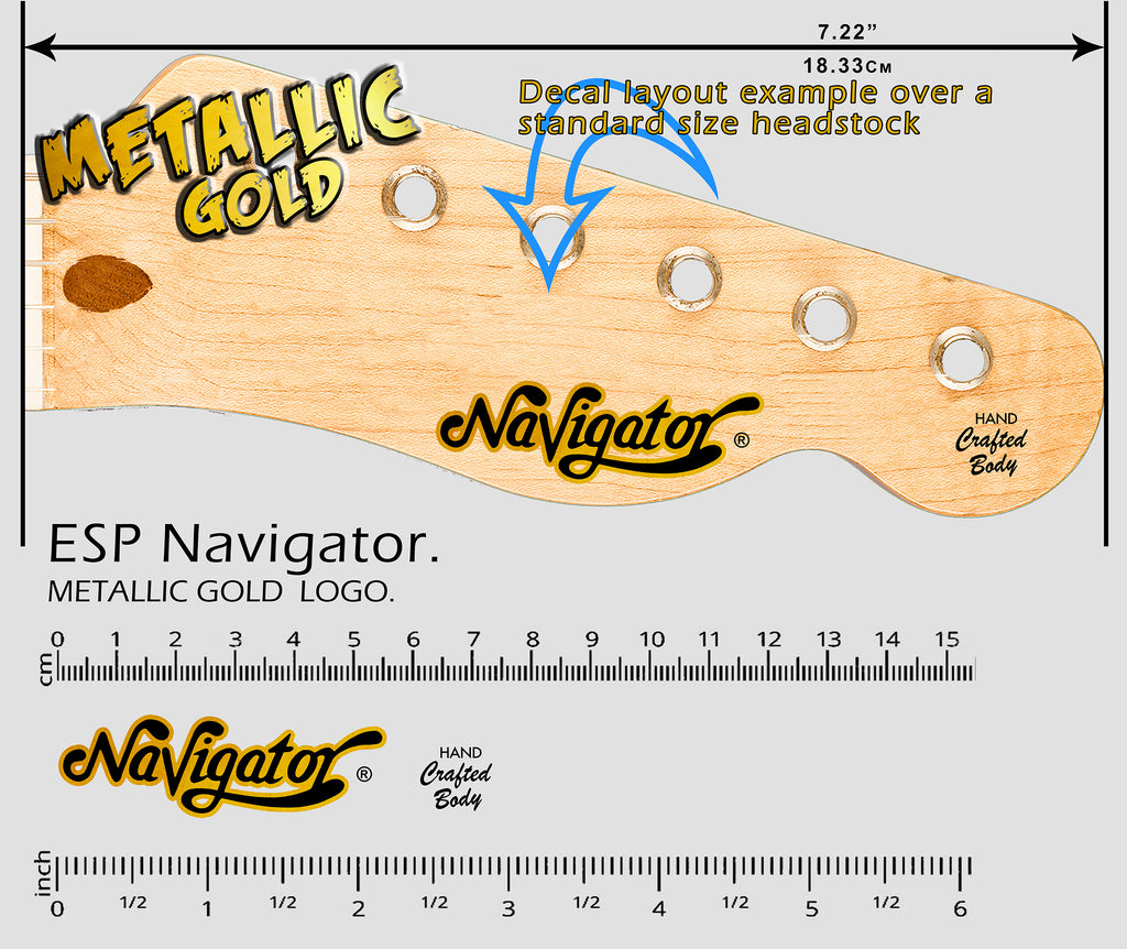 ESP Navigator - GOLD – Voodoo Decals