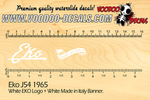 Eko J54 1965 - WHITE