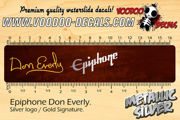 Epiphone Don Everly GOLD-SILVER