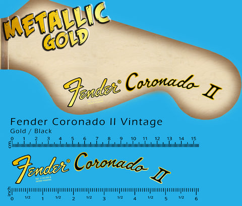 Fender Coronado II Vintage - GOLD