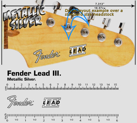 Fender LEAD III - SILVER