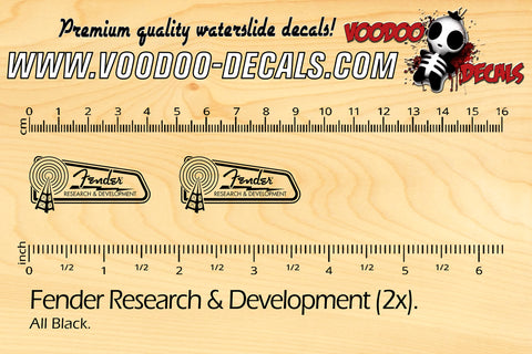 Fender Research & Development