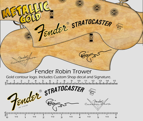 Fender Robin Trower (complete set) GOLD