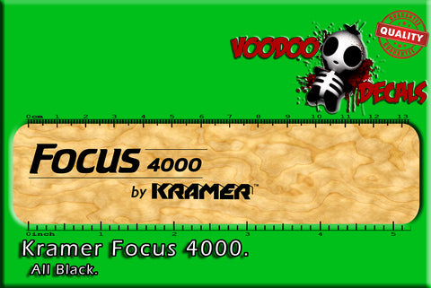 Focus 4000 by Kramer BLACK