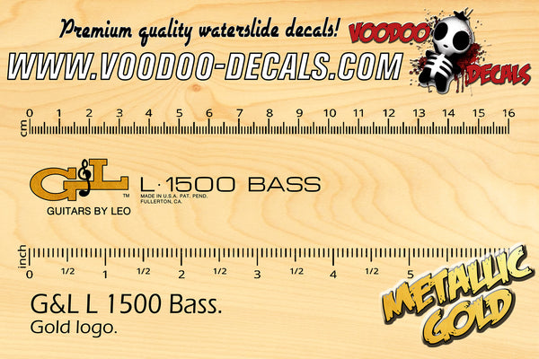 G&L L 1500 Bass GOLD