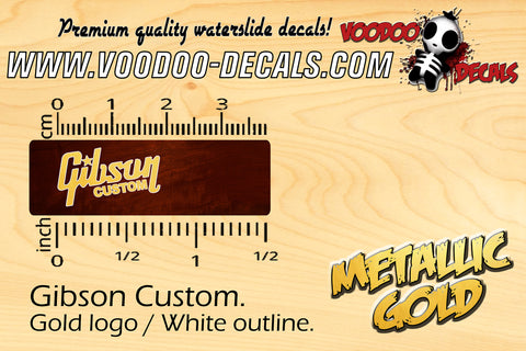 Gibson Custom GOLD/WHITE