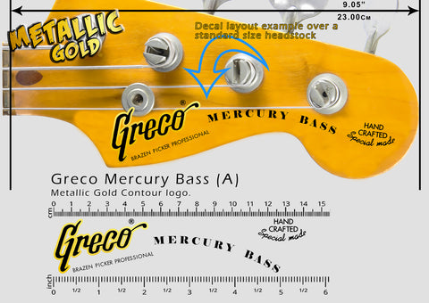 Greco Mercury Bass (A) - GOLD