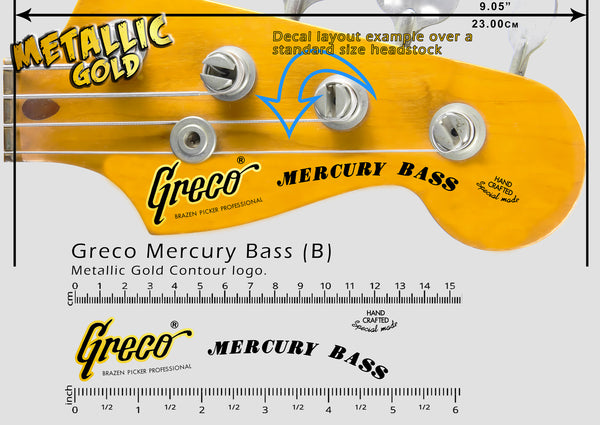 Greco Mercury Bass (B) - GOLD