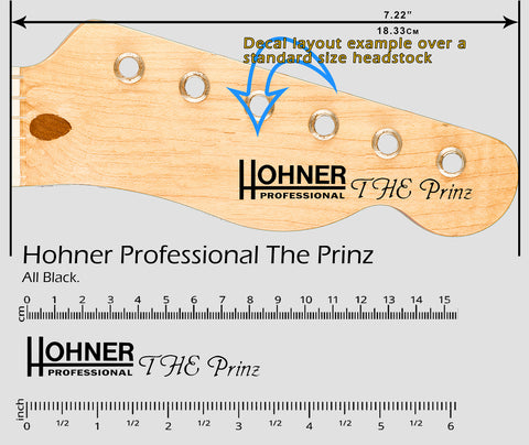 Hohner Professional The Prinz - BLACK (CAPS)