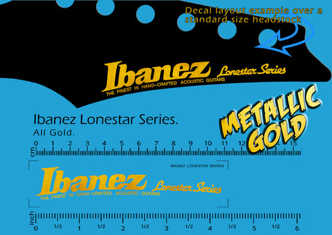 Ibanez Lonestar Series GOLD
