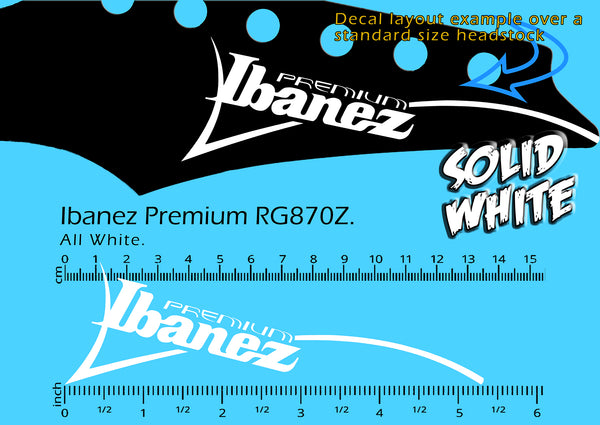Ibanez Premium RG870Z WHITE