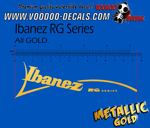 Ibanez RG Series - GOLD