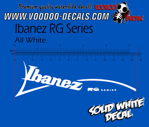 Ibanez RG Series - WHITE