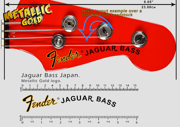 Jaguar Bass Japan - GOLD Logo