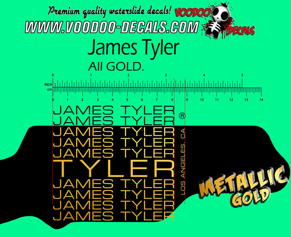 James Tyler (Big Headstock) GOLD