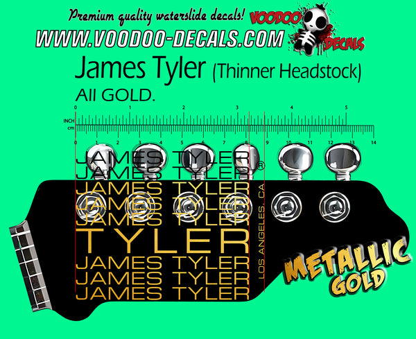James Tyler (Thinner Headstock) GOLD