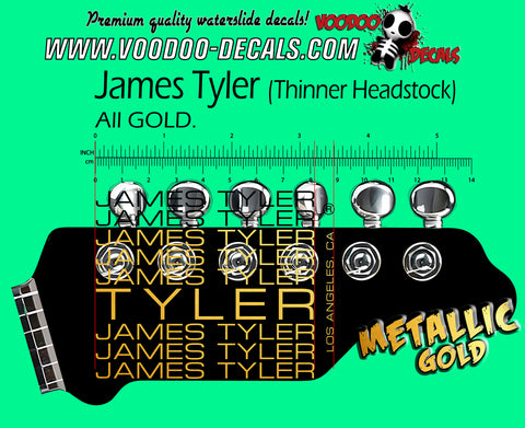 James Tyler (Thinner Headstock) GOLD