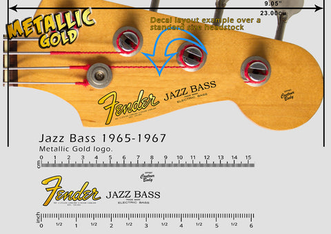 Jazz Bass 1965-67 GOLD