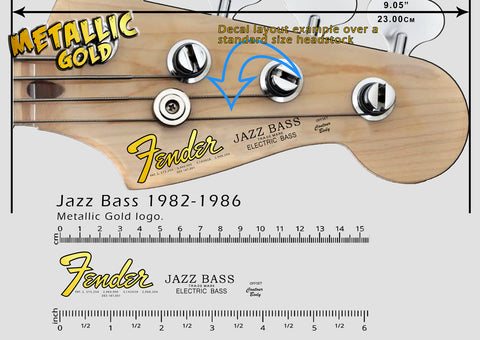Jazz Bass 1982-1986 GOLD