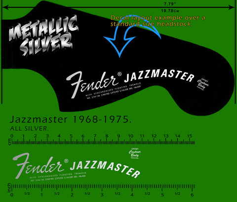 Jazzmaster 1968-1975 ALL SILVER