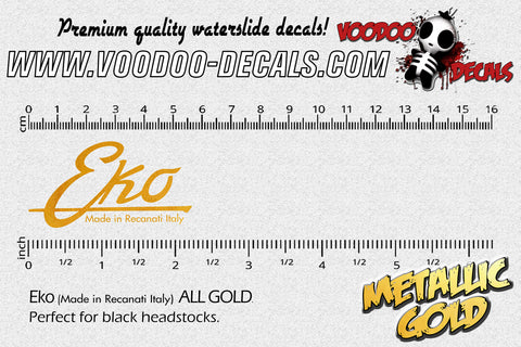 Eko Made in Recanati Italy ALL GOLD