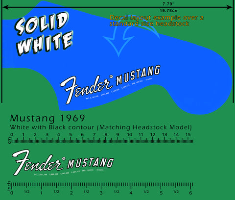 Mustang 1969 WHITE