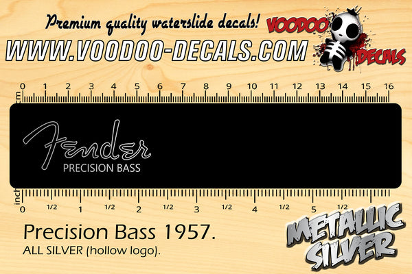 Precision Bass 1957 - ALL SILVER