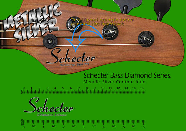 Schecter Bass Diamond Series - SILVER