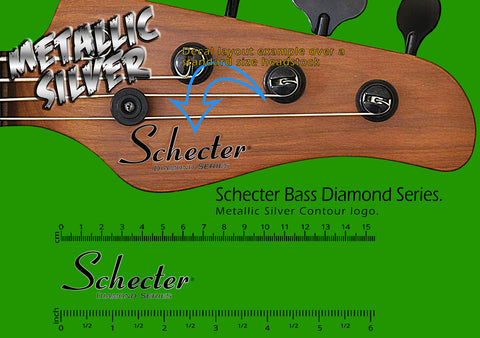Schecter Bass Diamond Series - SILVER
