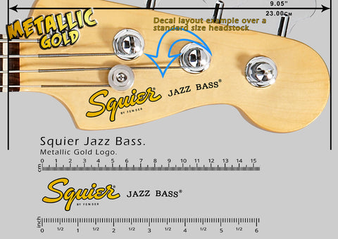 Squier Jazz Bass GOLD