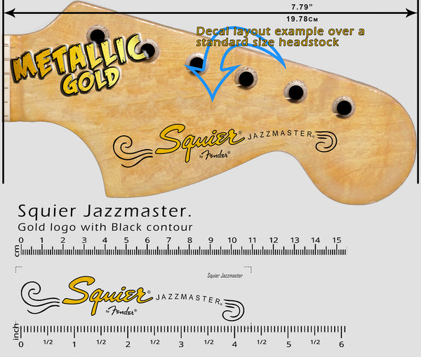 Squier Jazzmaster J MASCIS -  GOLD