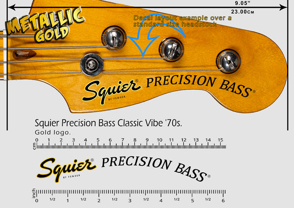 Squier Precision Bass Classic Vibe '70 - GOLD