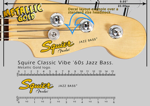 Squire Classic Vibe '60s Jazz Bass GOLD