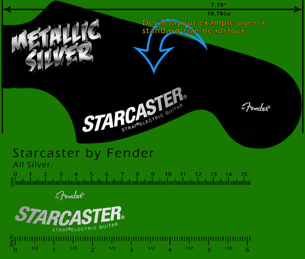 STARCASTER by Fender - SILVER