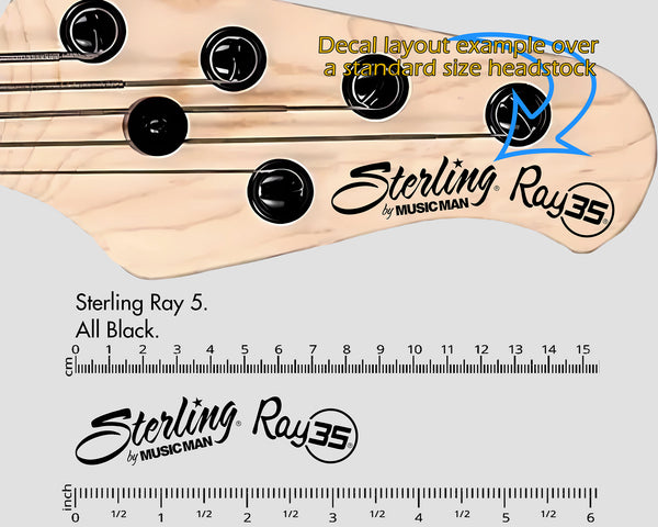 Sterling Ray 35 by Musicman - BLACK