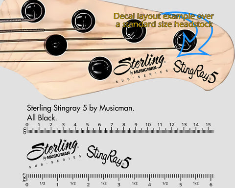 Sterling Stingray 5 By Musicman - BLACK