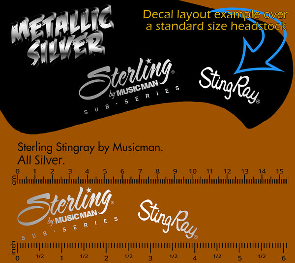 Sterling Stingray By Musicman - SILVER