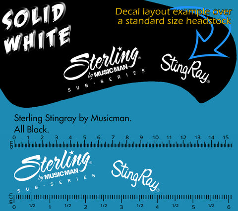Sterling Stingray By Musicman - WHITE