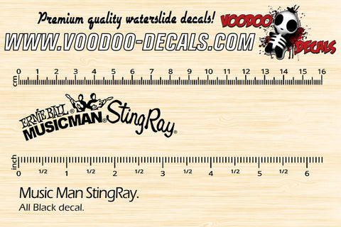 Music Man StingRay ALL BLACK