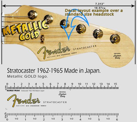 Stratocaster 1962-1965 Made in Japan - GOLD