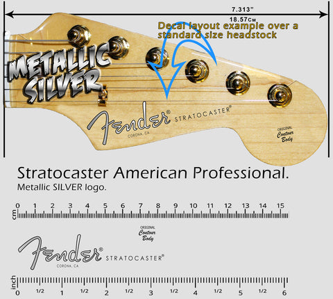 Stratocaster American Professional - SILVER