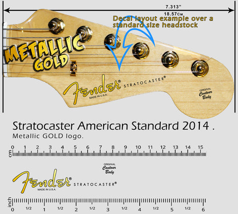 Stratocaster American Standard 2014 - GOLD